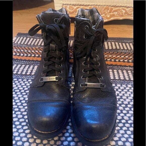 Harley-Davidson boots.  Zippered sz 10.5 main image 8